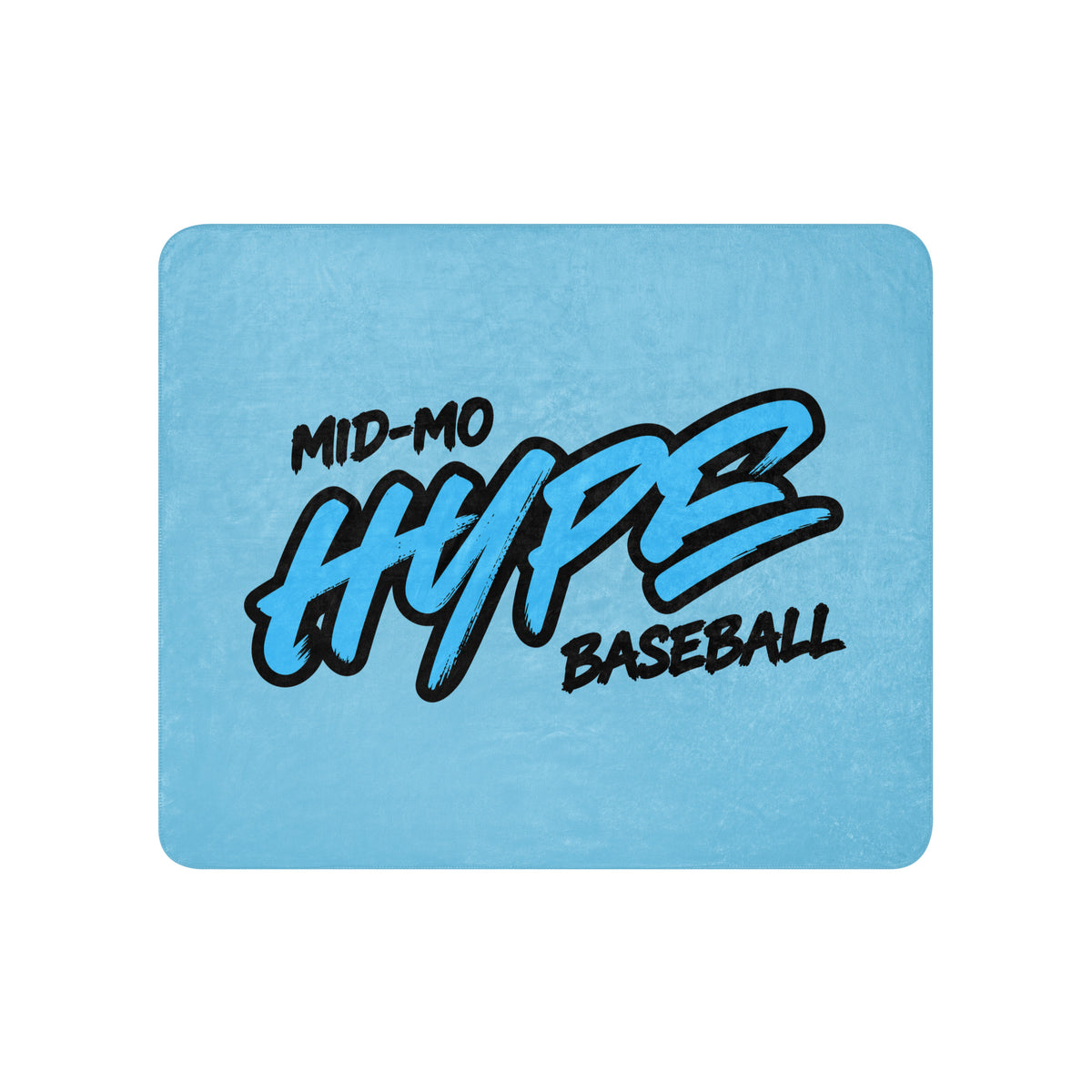 Sherpa Blanket | Hype Baseball Club | Modern Script Logo