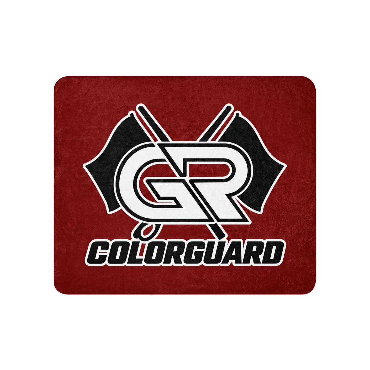 Sherpa Blanket | George Ranch High School Colorguard | Crest Logo