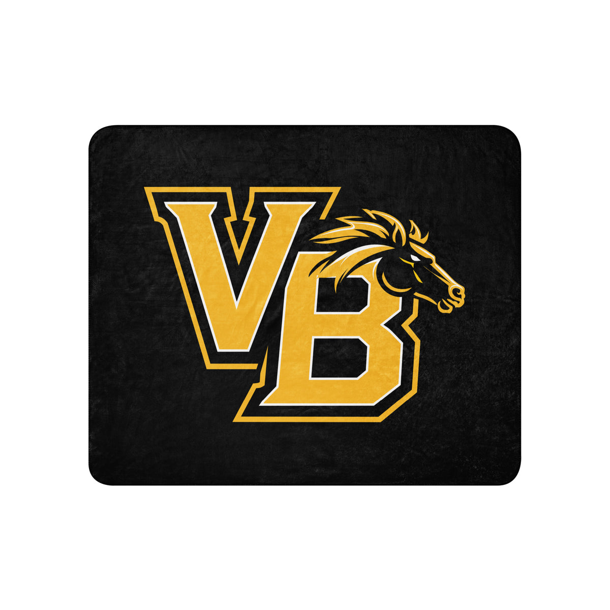 Sherpa Blanket | Vegas Broncos VBC | VB Lettermark Logo