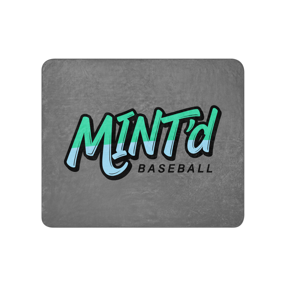 Sherpa Blanket | MINT'd Baseball | Crets Logo