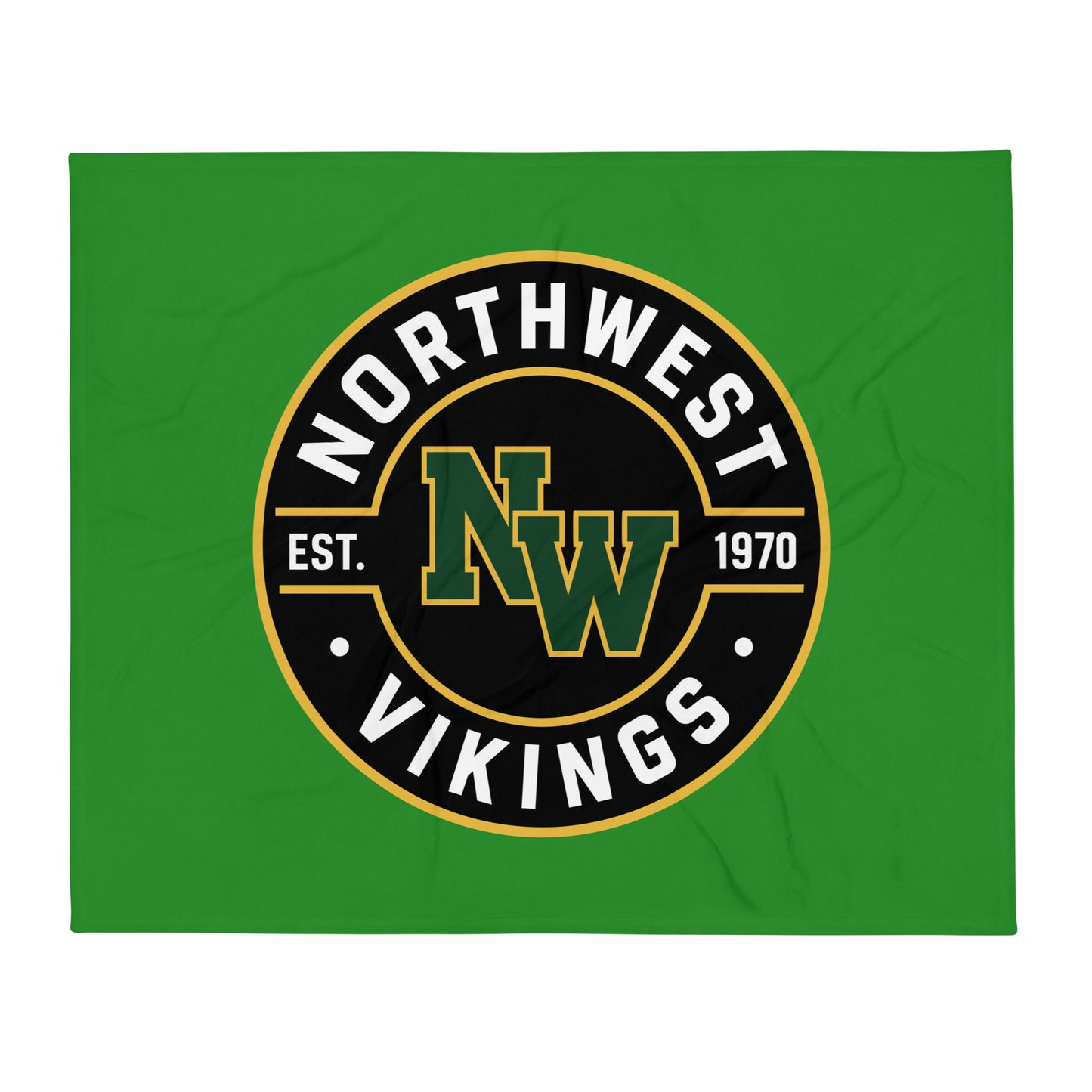 Throw Blanket | Northwest High School | Badge Logo