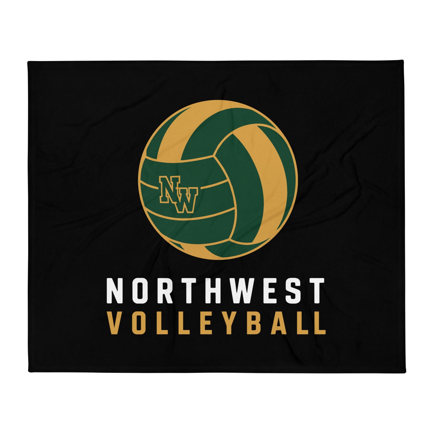 Throw Blanket | Northwest High School | Emblem Logo