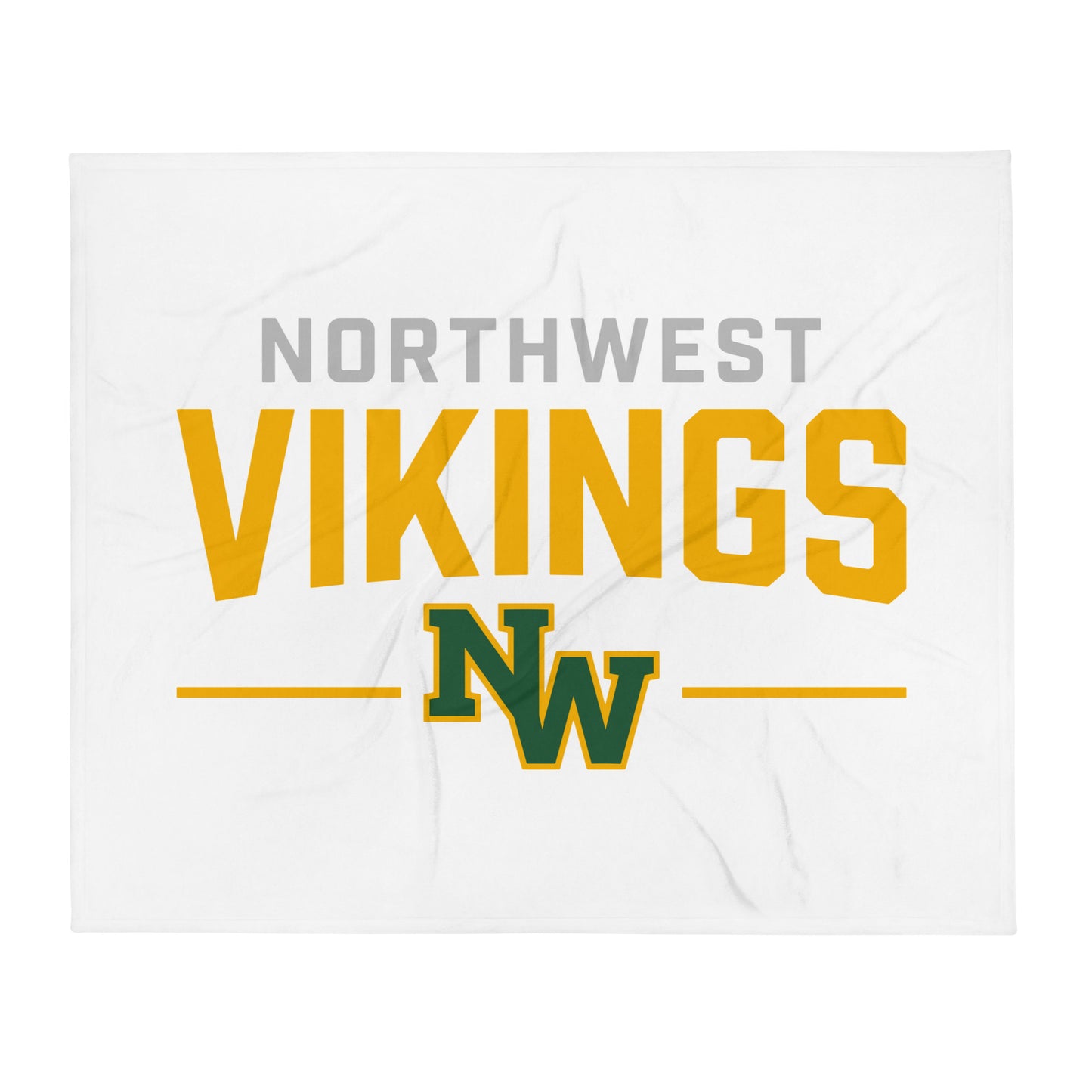 Throw Blanket | Northwest High School | Vikings Logo