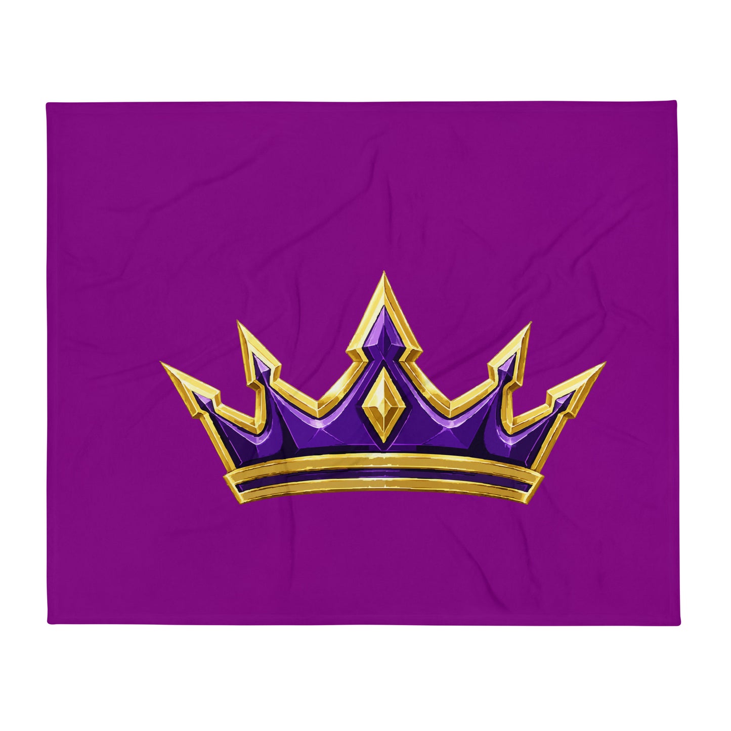 Throw Blanket | REIGN 10U Softball | Magestic Crown Logo