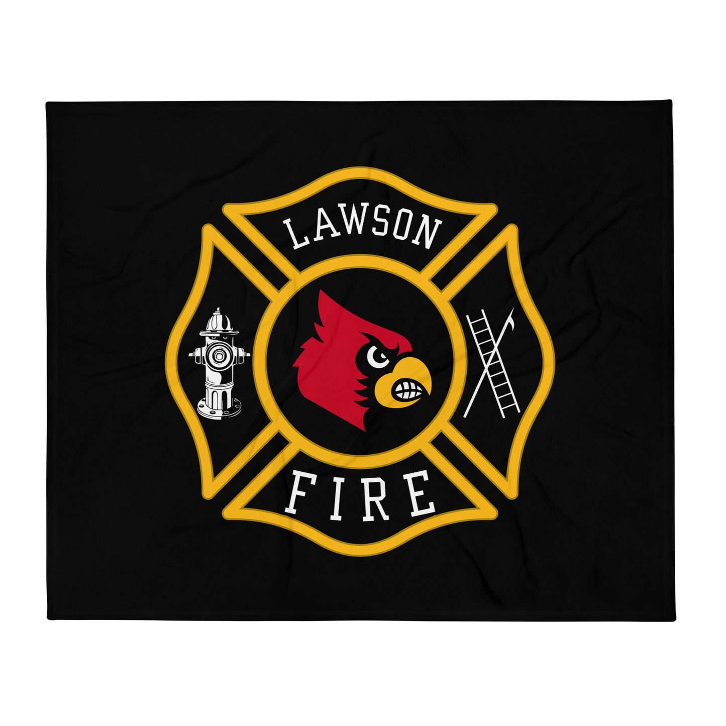 Throw Blanket | Lawson Fire Department | Crest Logo