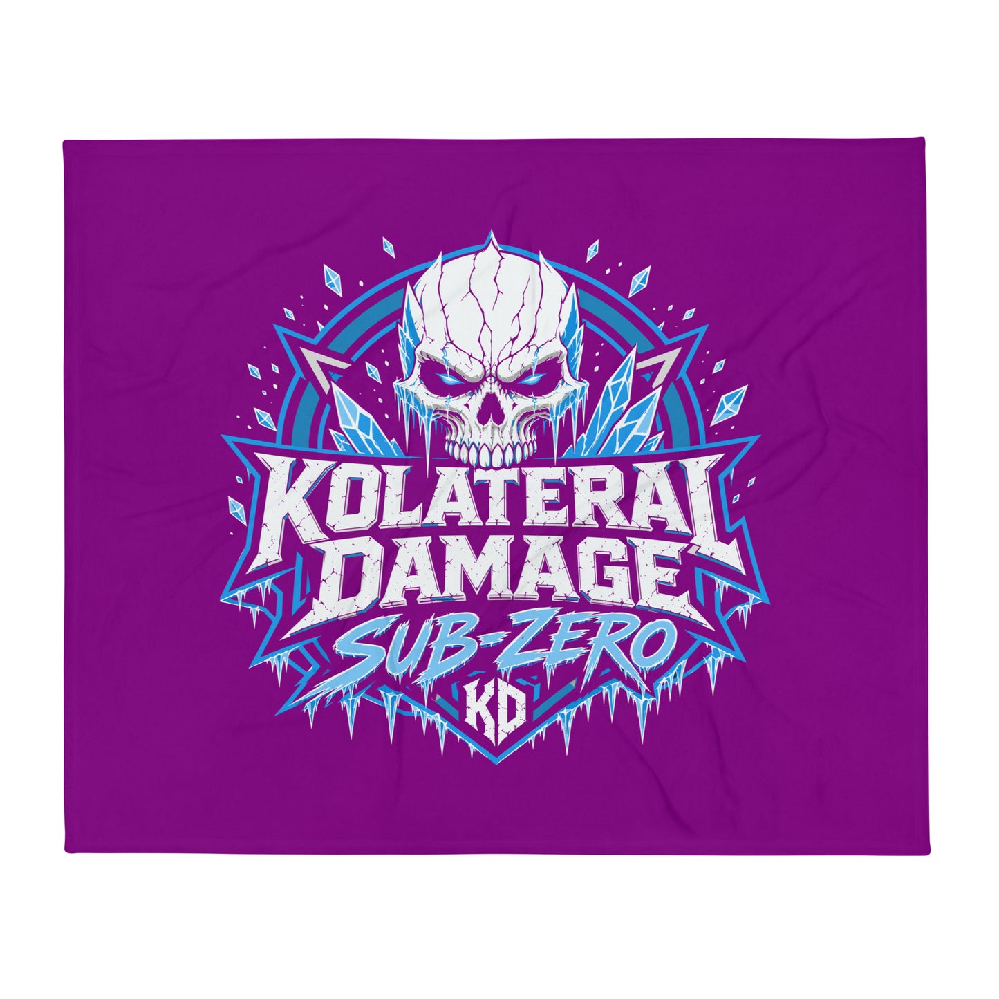 Throw Blanket | Kolateral Damage E-Sports | Shield Logo