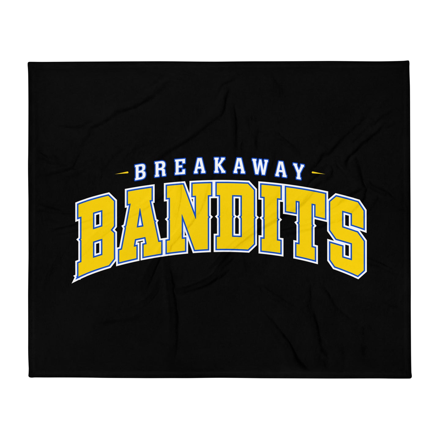 Throw Blanket | Breakaway Bandits Softball Club | Emblem Logo