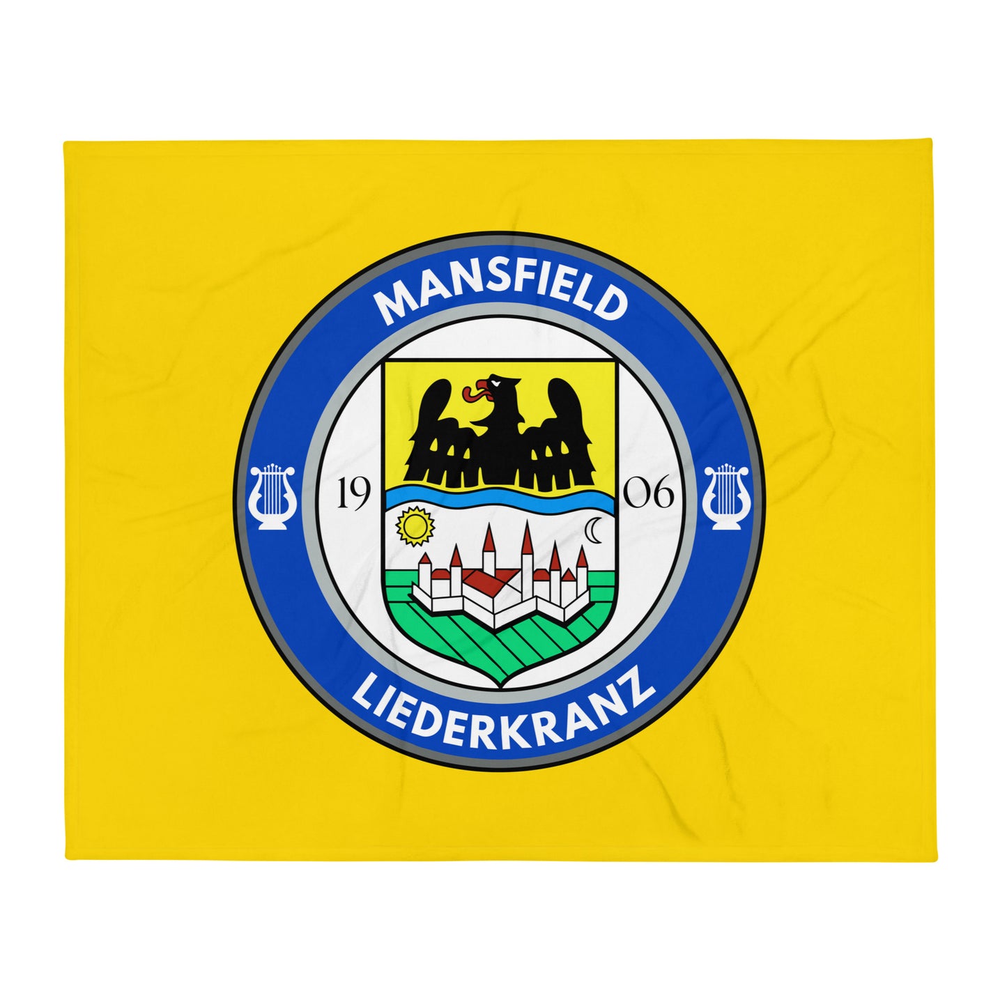Throw Blanket | Liederkranz Soccer Club | Badge Logo
