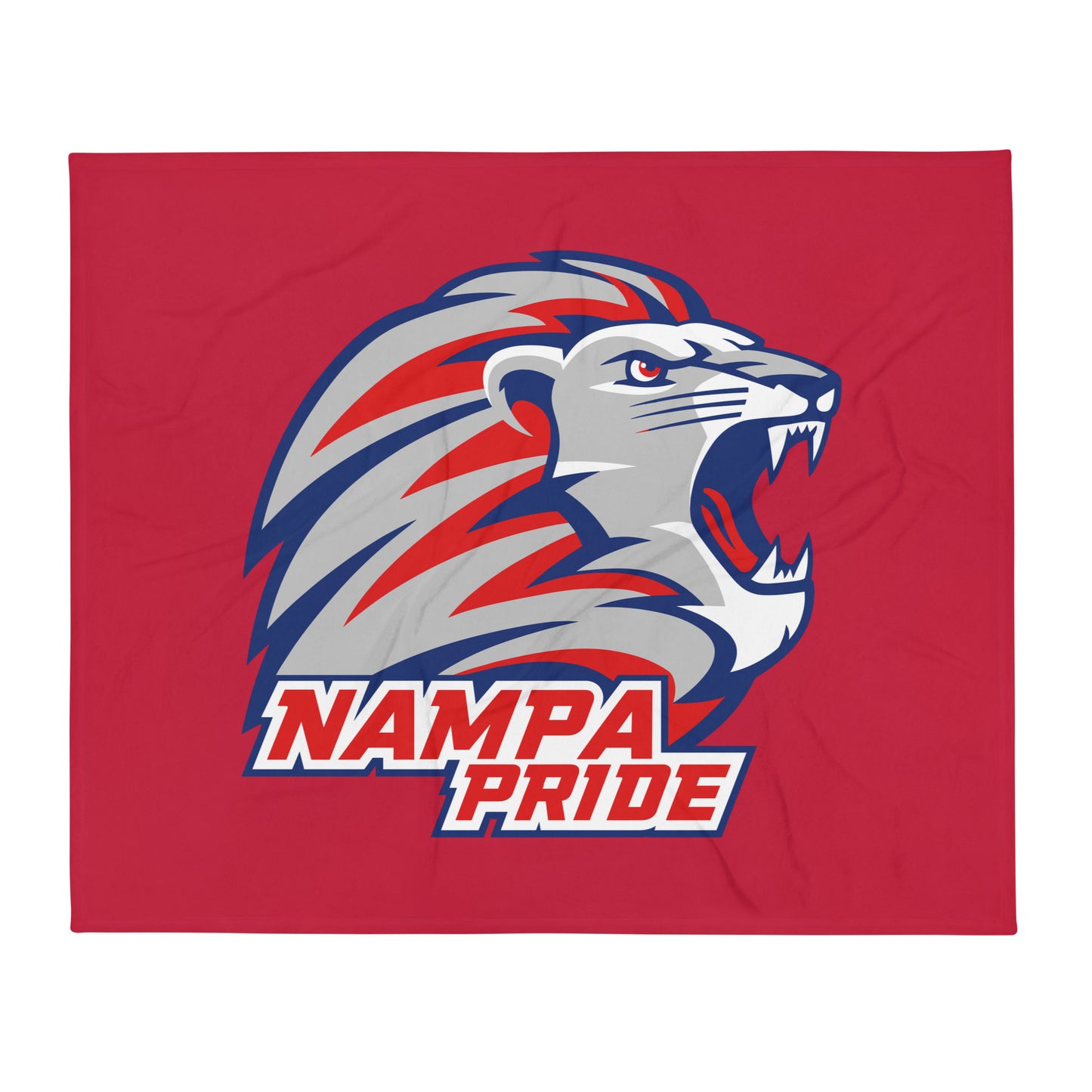 Throw Blanket | Nampa Pride | Mascot Logo
