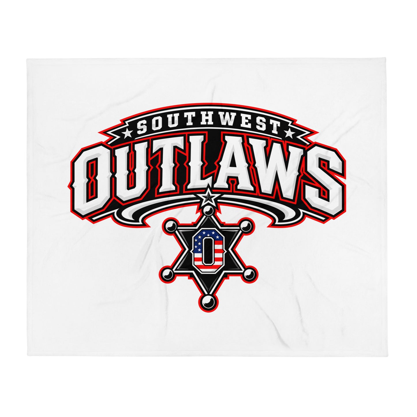 Throw Blanket | Southwest Outlaws | Vanguard Logo