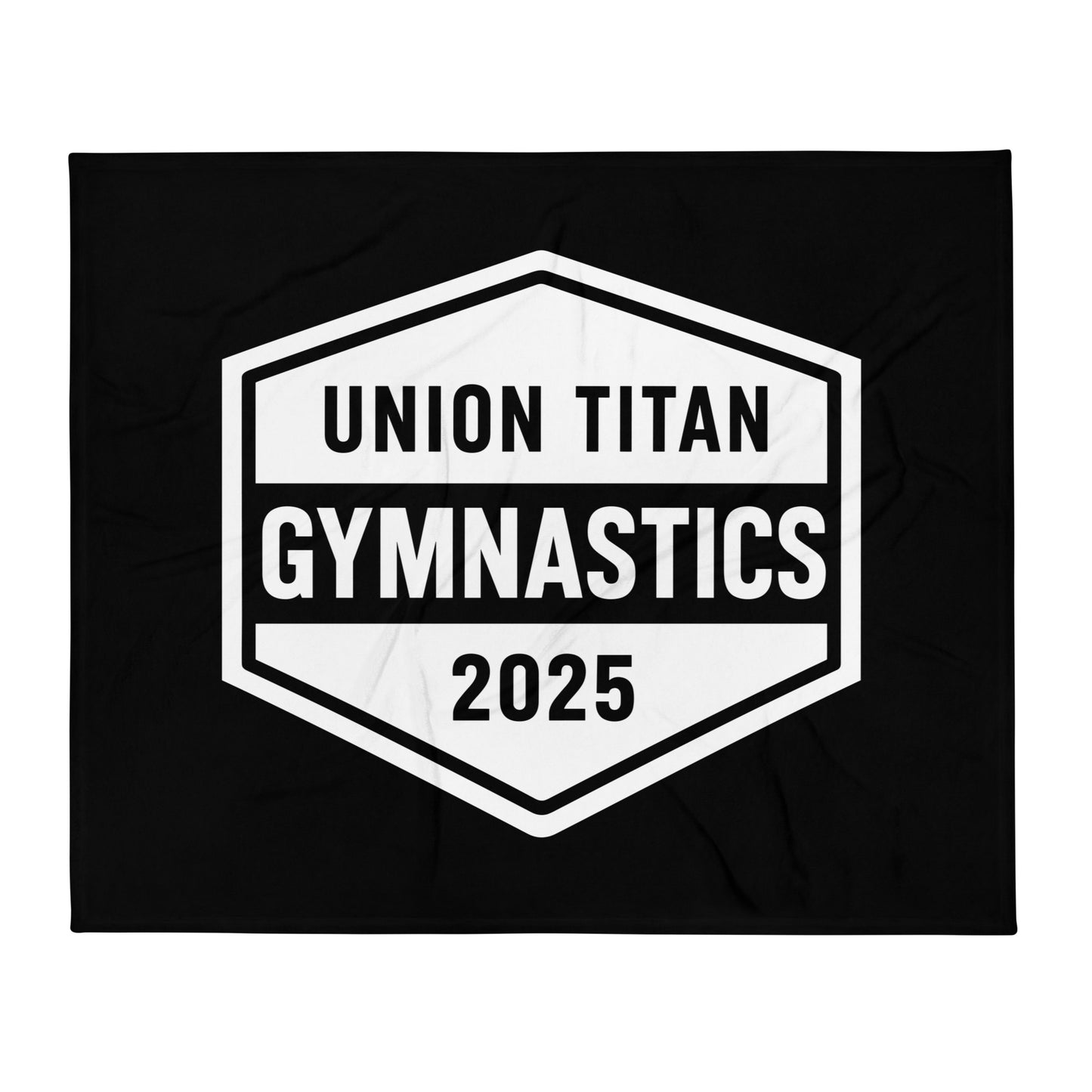 Throw Blanket | Union Gymnastics | Valor Logo