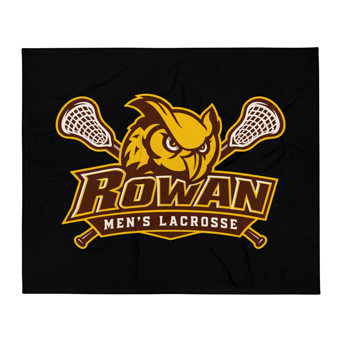 Throw Blanket | Rowan Men’s Lacrosse | Valor Logo