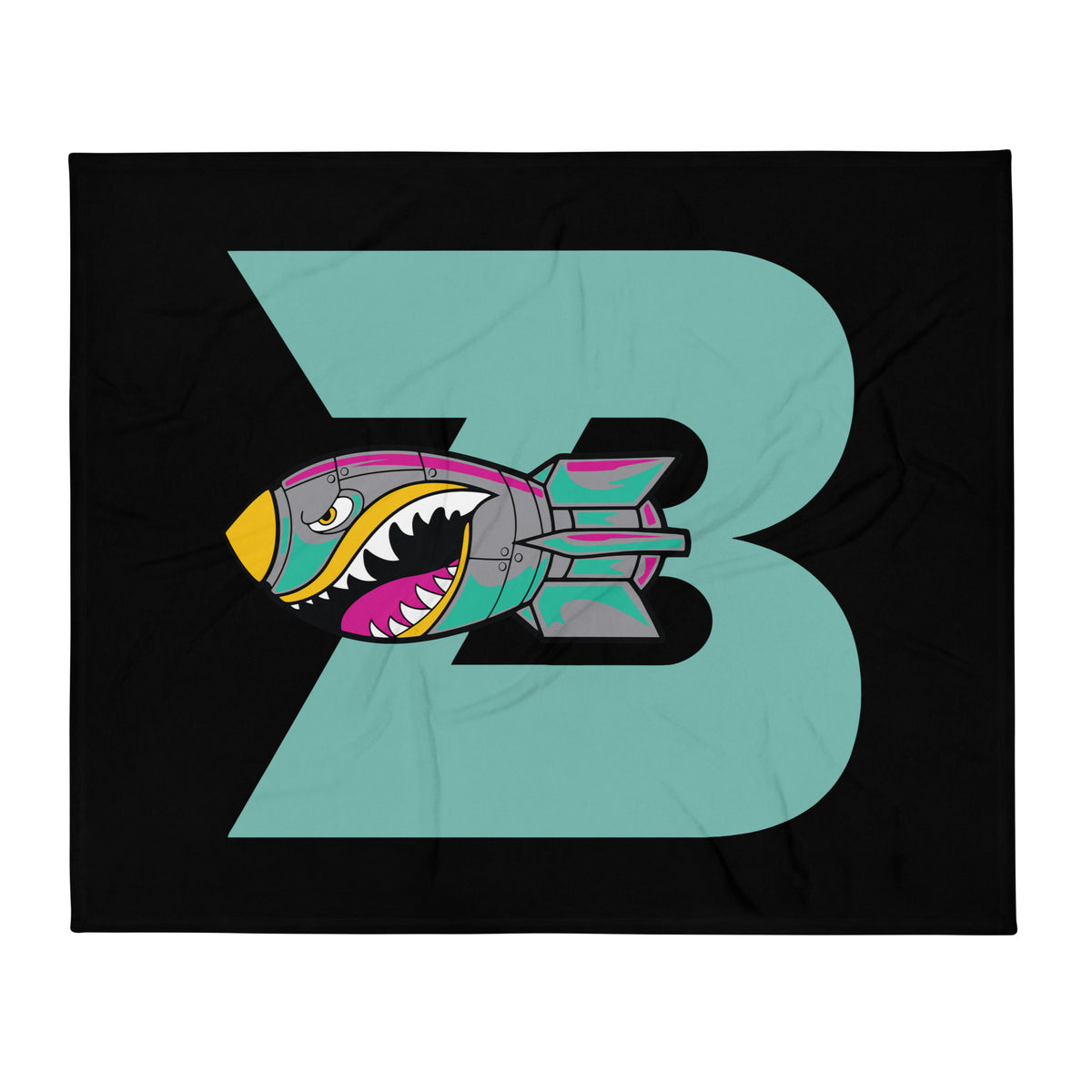 Throw Blanket | Buffalo Bomb Squad 12u Softball | Valor Logo