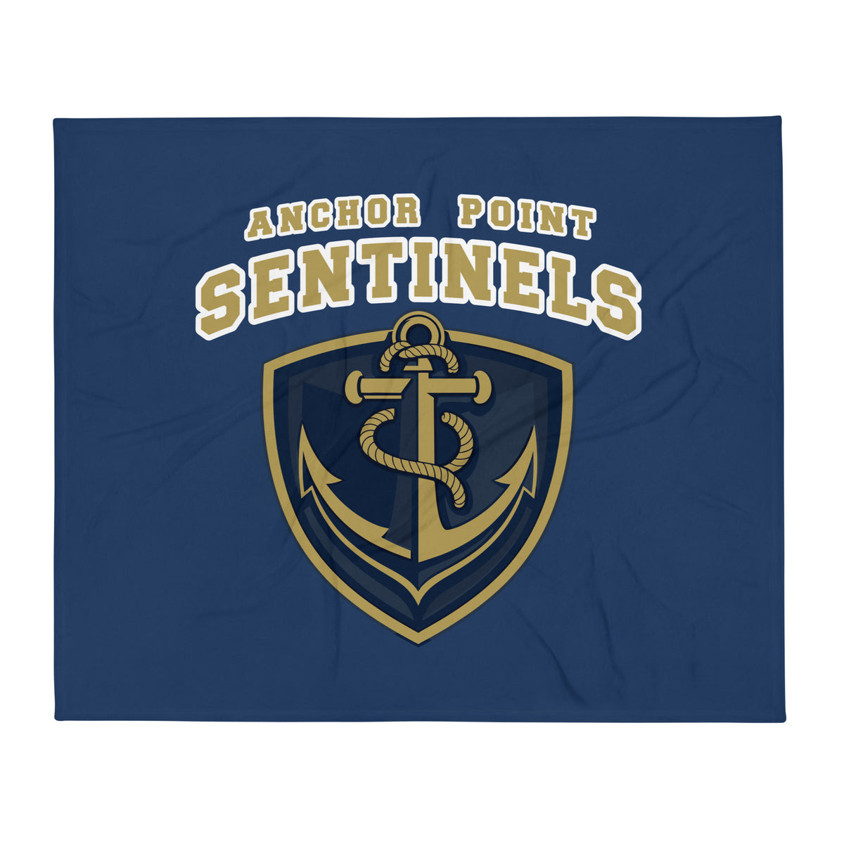 Throw Blanket | Anchor Point | Crest Logo