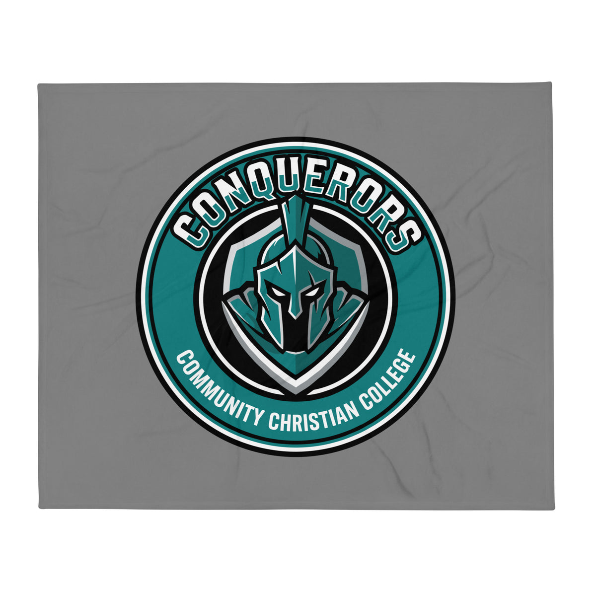 Throw Blanket | Community Christian College | Badge Logo