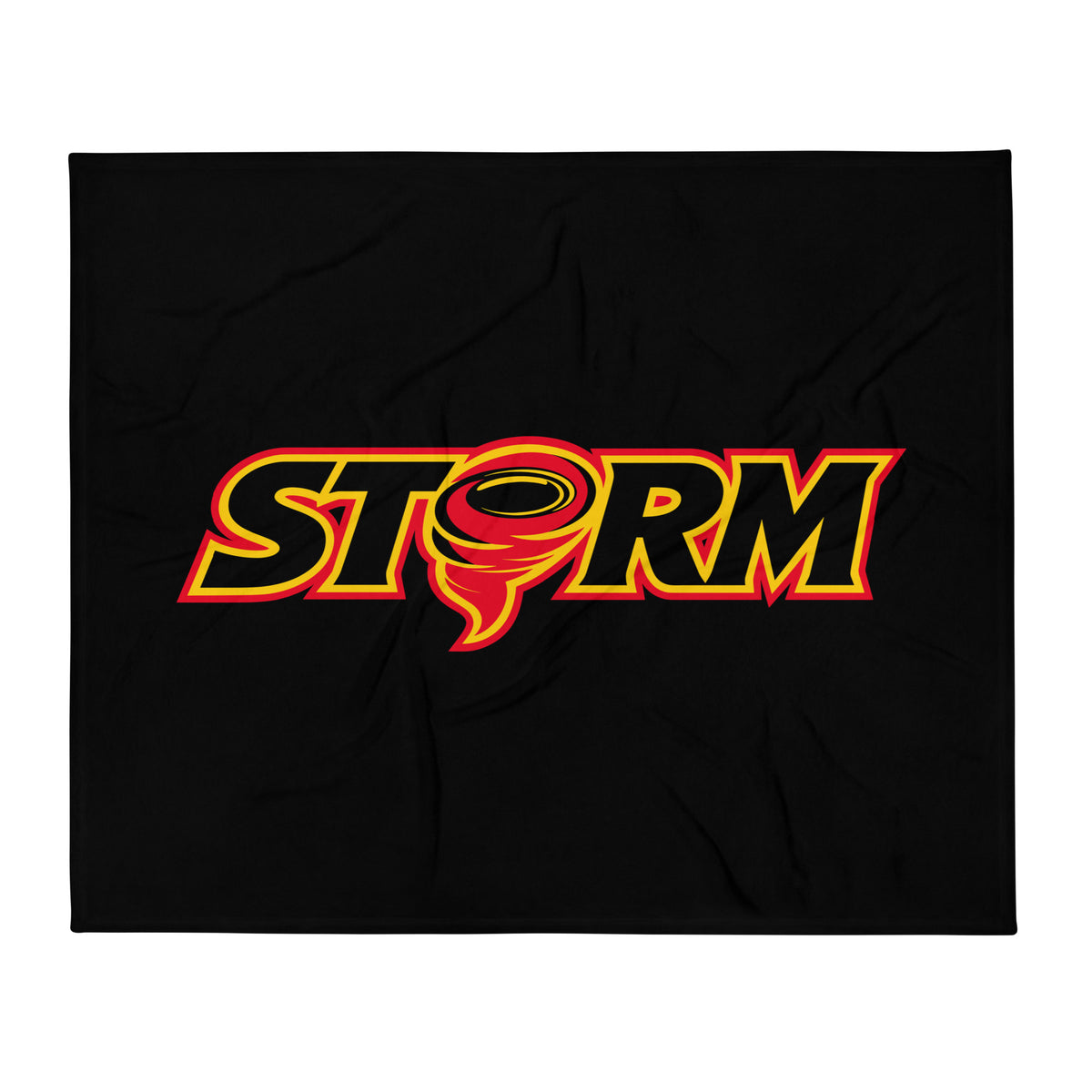 Throw Blanket | Storm Baseball Team | Crest Logo