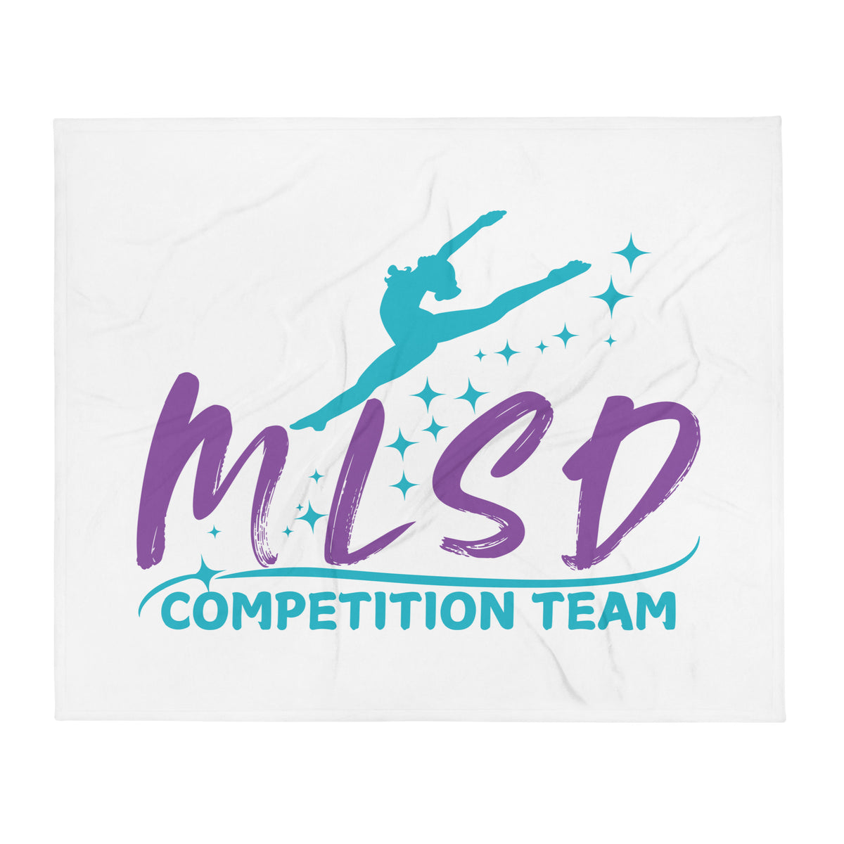 Throw Blanket | Miss Lorraine’s School of Dance | Lettermark Logo