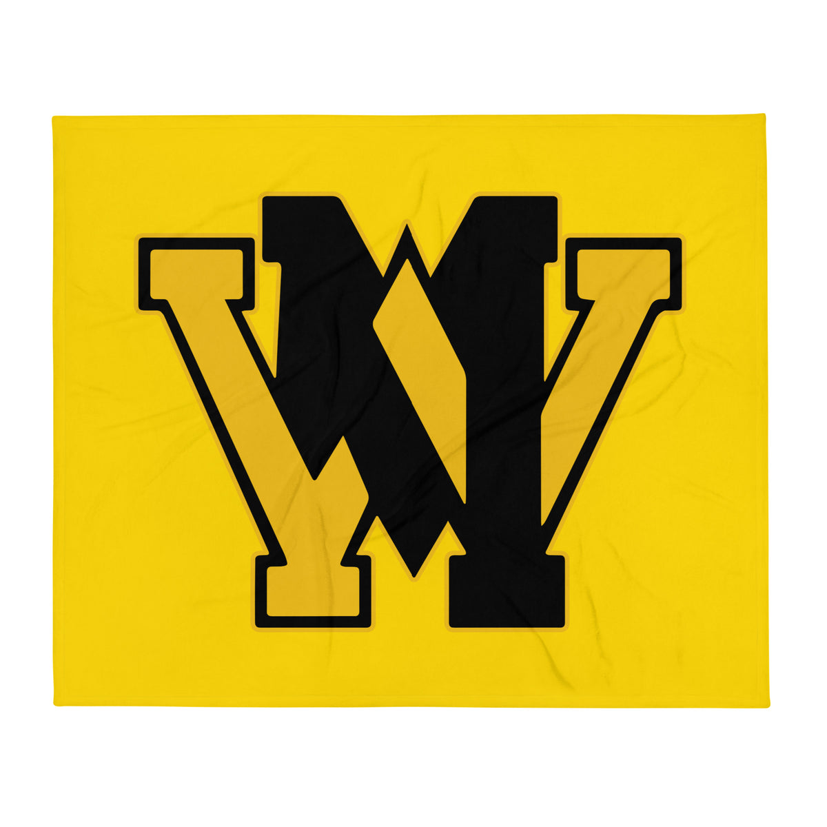 Throw Blanket | West Milford Indoor Track & Field Team | Emblem Logo