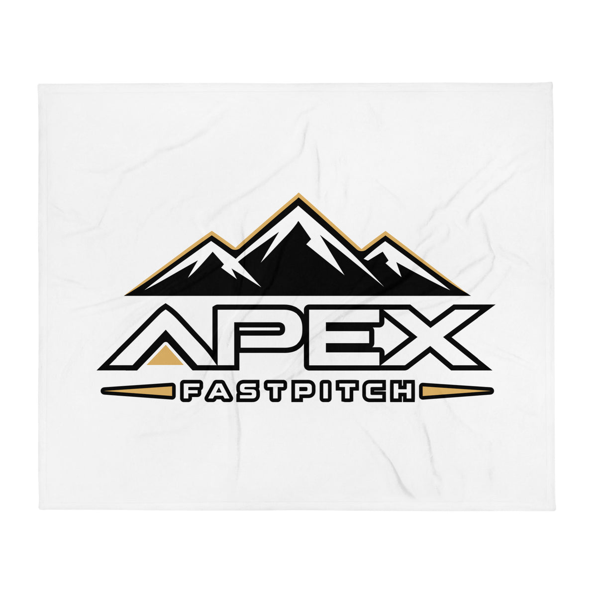 Throw Blanket | Apex Fastpitch | Crest Logo