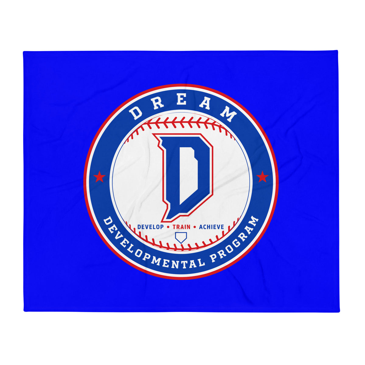 Throw Blanket | Dream Developmental Program | Badge Logo