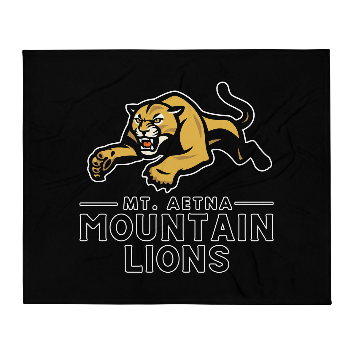 Throw Blanket | Mt. Aetna Adventist School | Emblem Logo