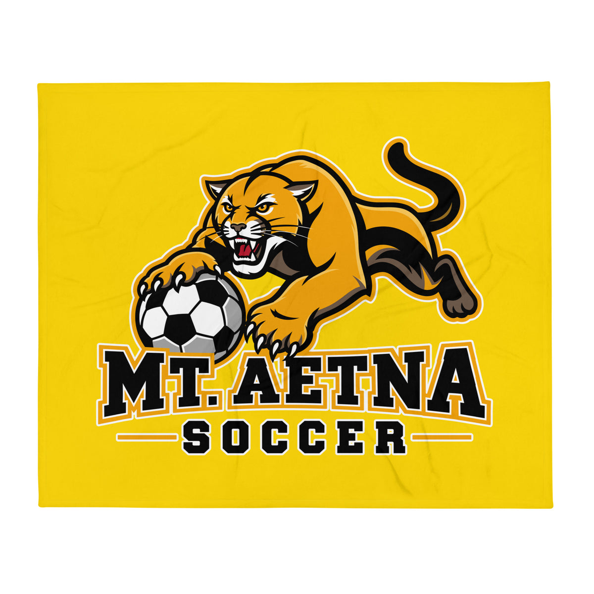 Throw Blanket | Mt. Aetna Adventist School | Soccer Apex Logo