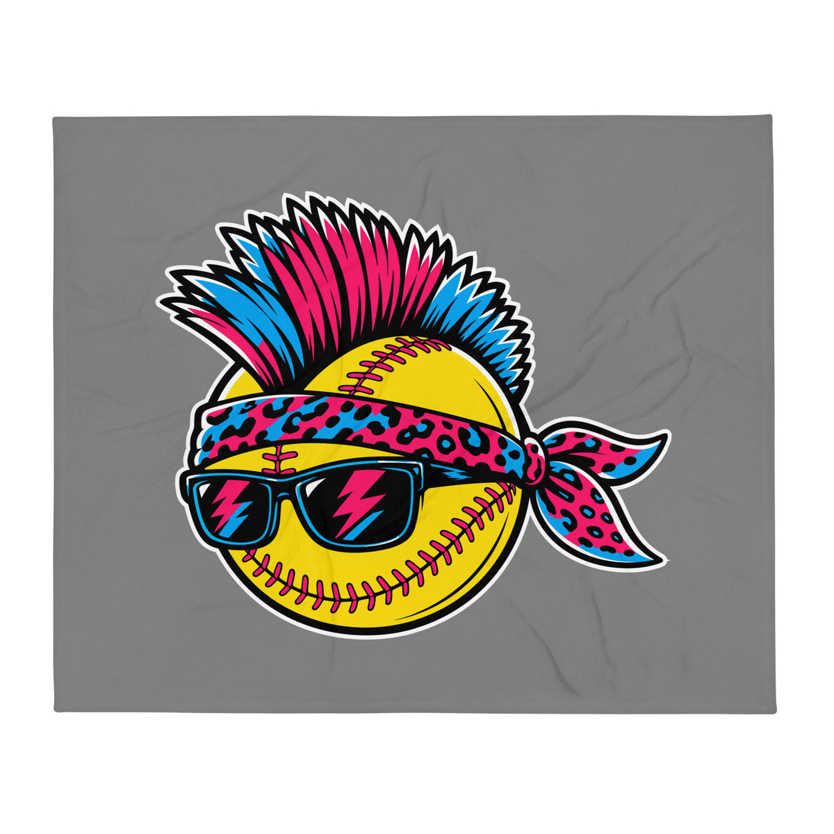 Throw Blanket | Wild Thangs | Emblem Logo