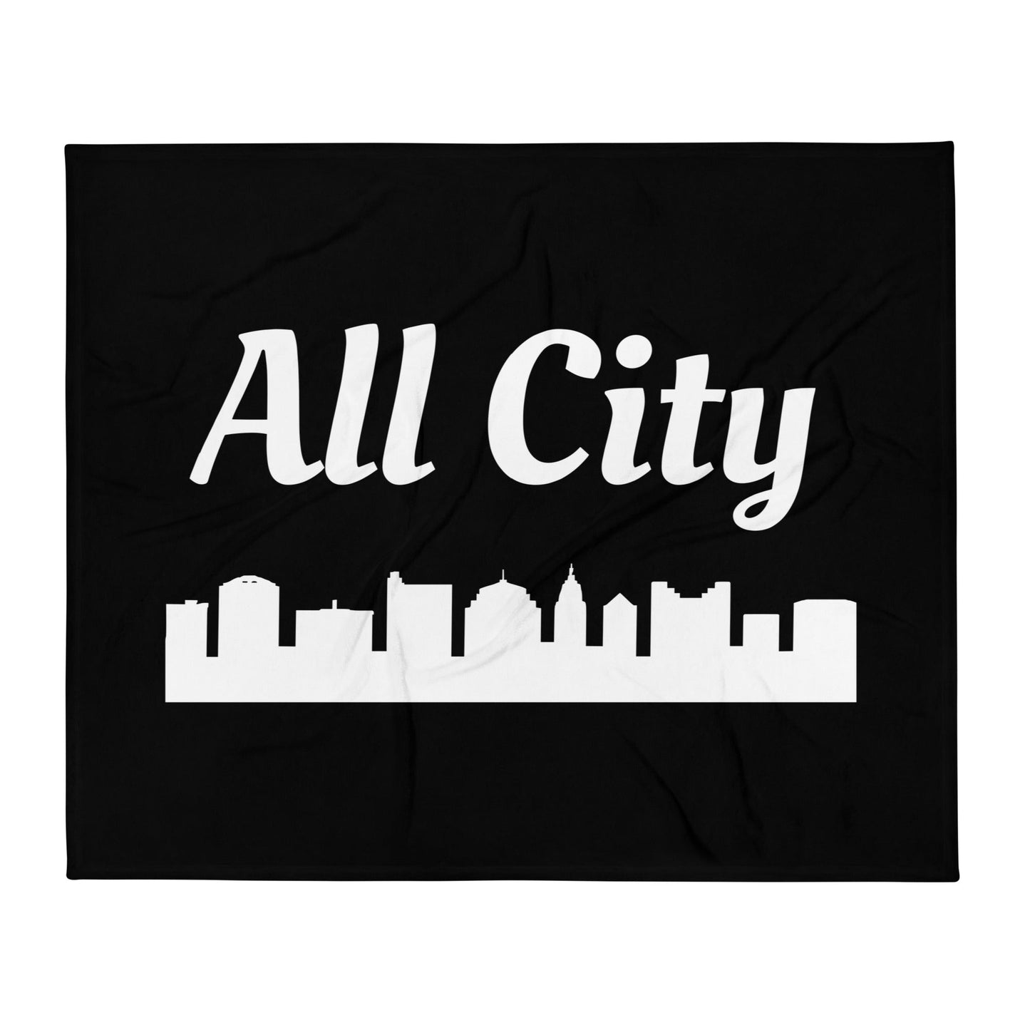 Throw Blanket | All City Volleyball Club | Alt Logo