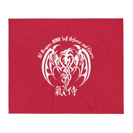 Throw Blanket | AZ DRAGONS MMA | Crest Logo