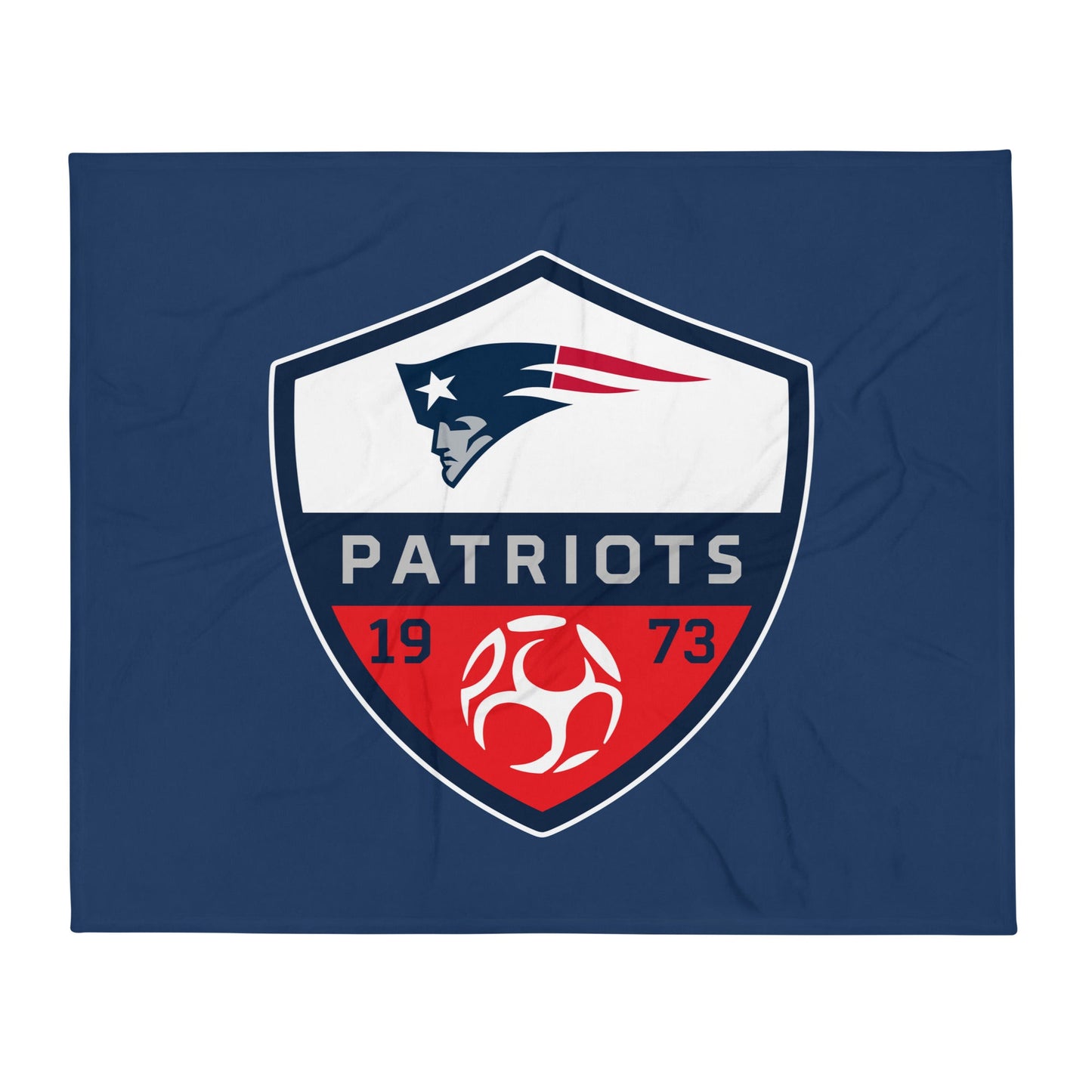Throw Blanket | Berkmar High School Soccer | Shield Logo