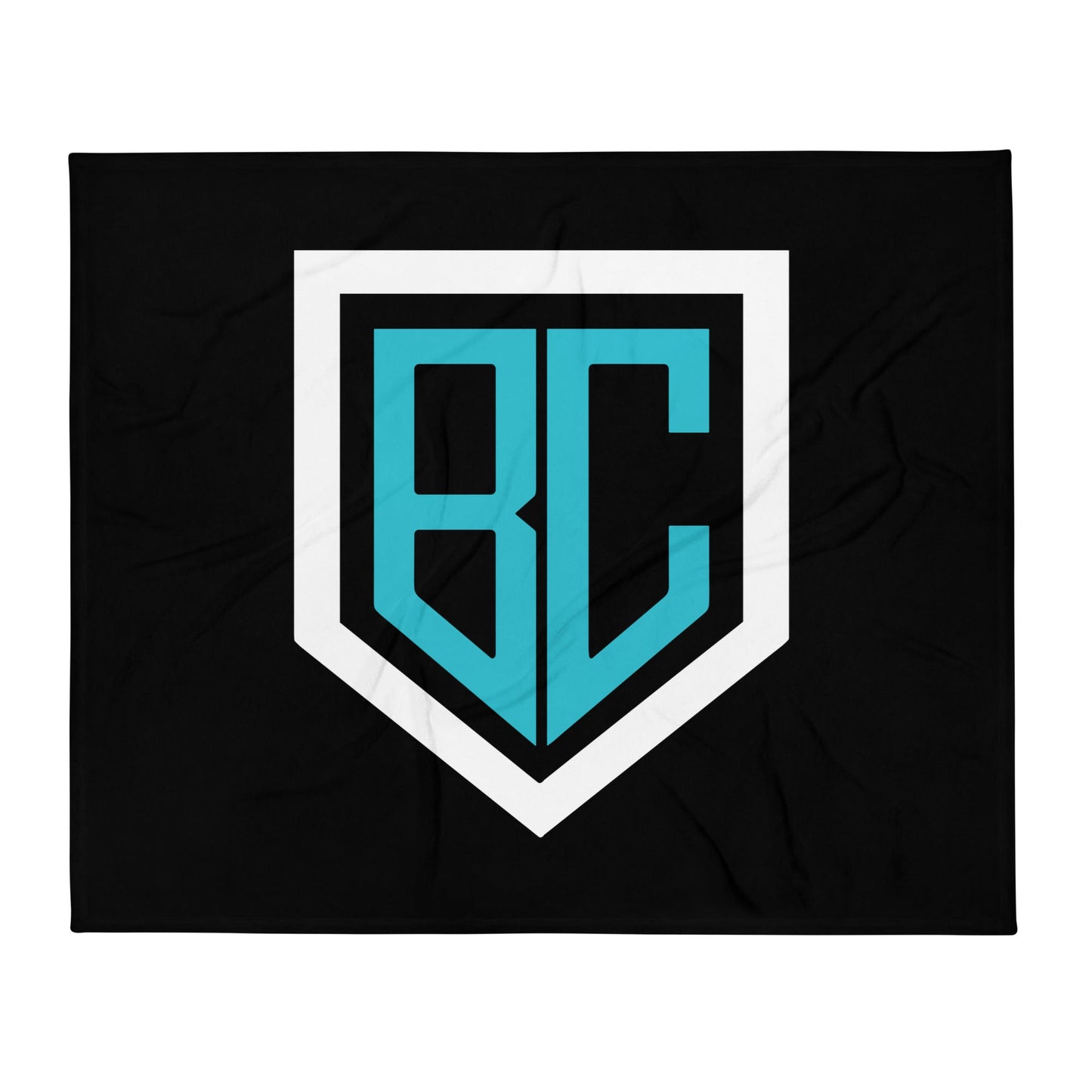 Throw Blanket | Blue Collar Softball 2034 | Crest Logo