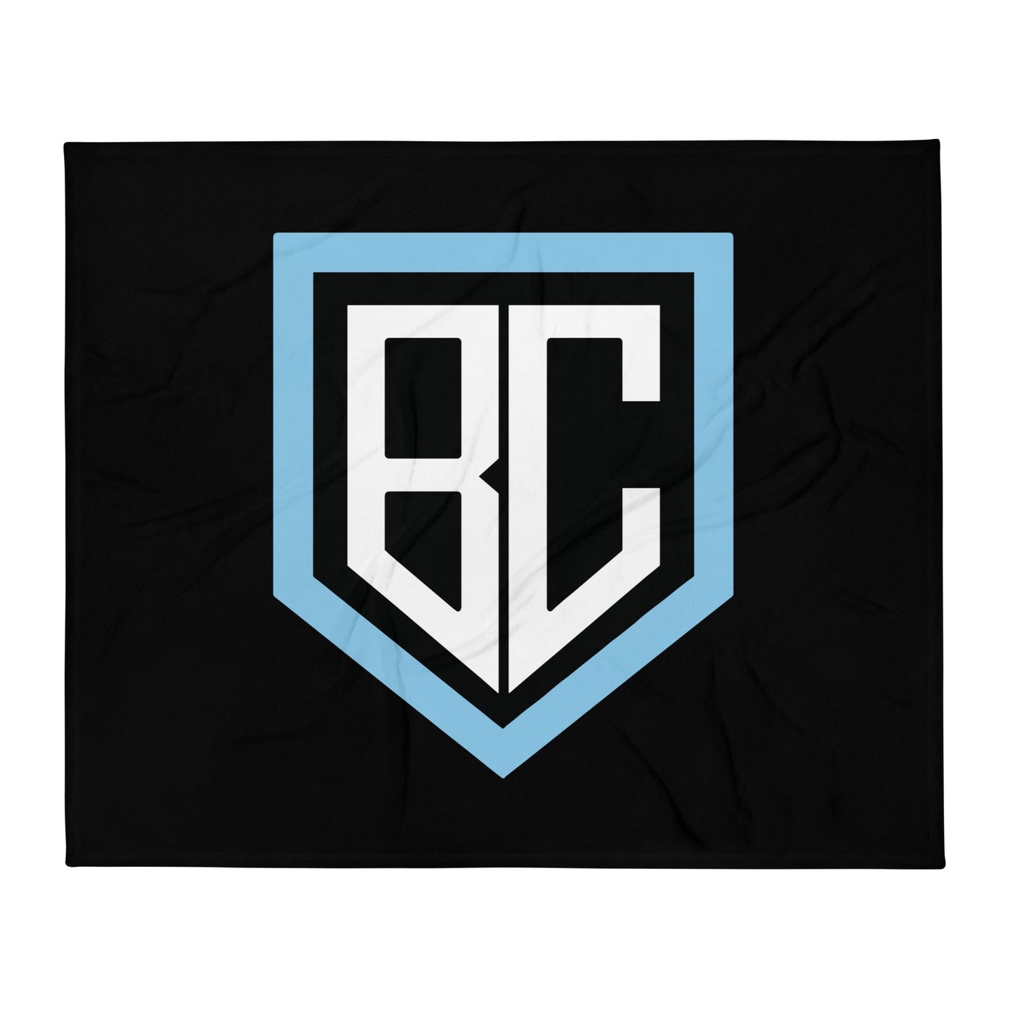 Throw Blanket | Blue Collar Softball 2034 | Emblem Logo