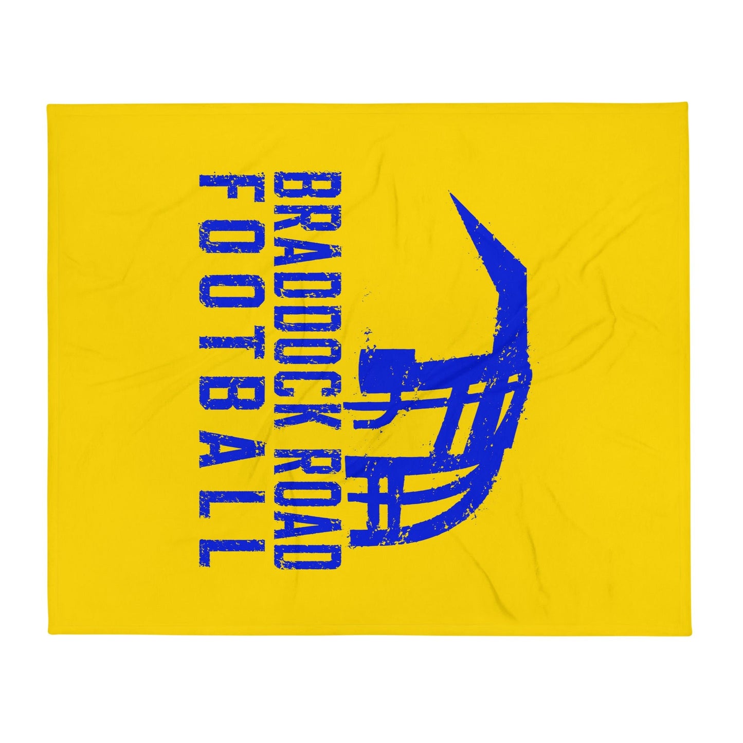 Throw Blanket | Braddock Road Football | Sideline Vertical Logo