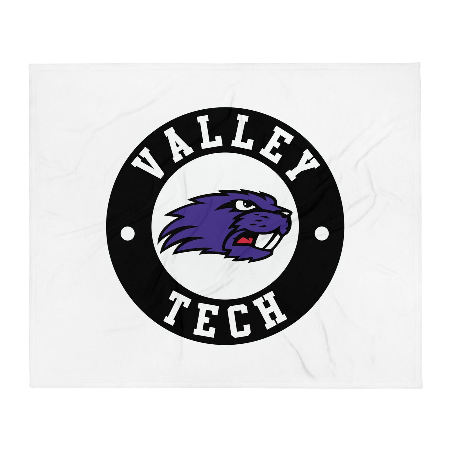 Throw Blanket | BVT beavers | Badge Logo