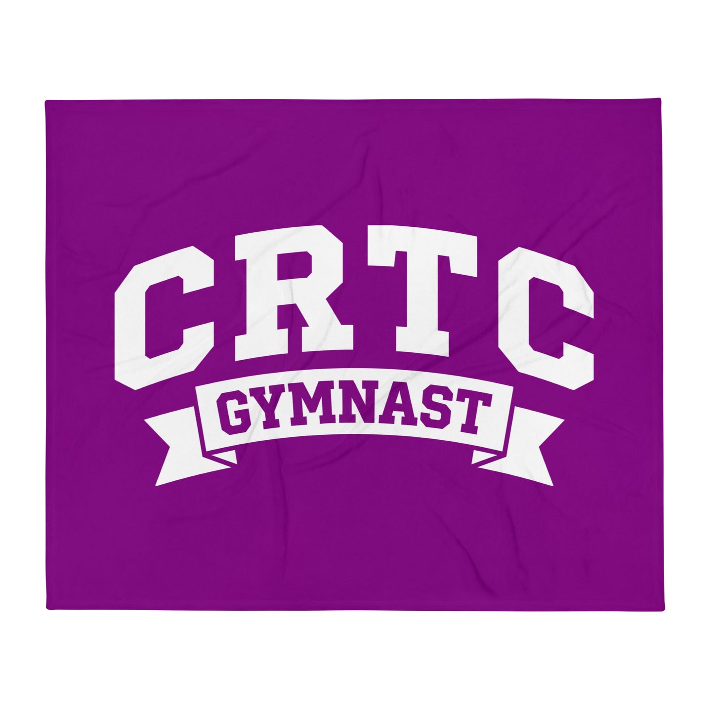 Throw Blanket | Catch & Release Tumble & Cheer Club | Gymnast Logo