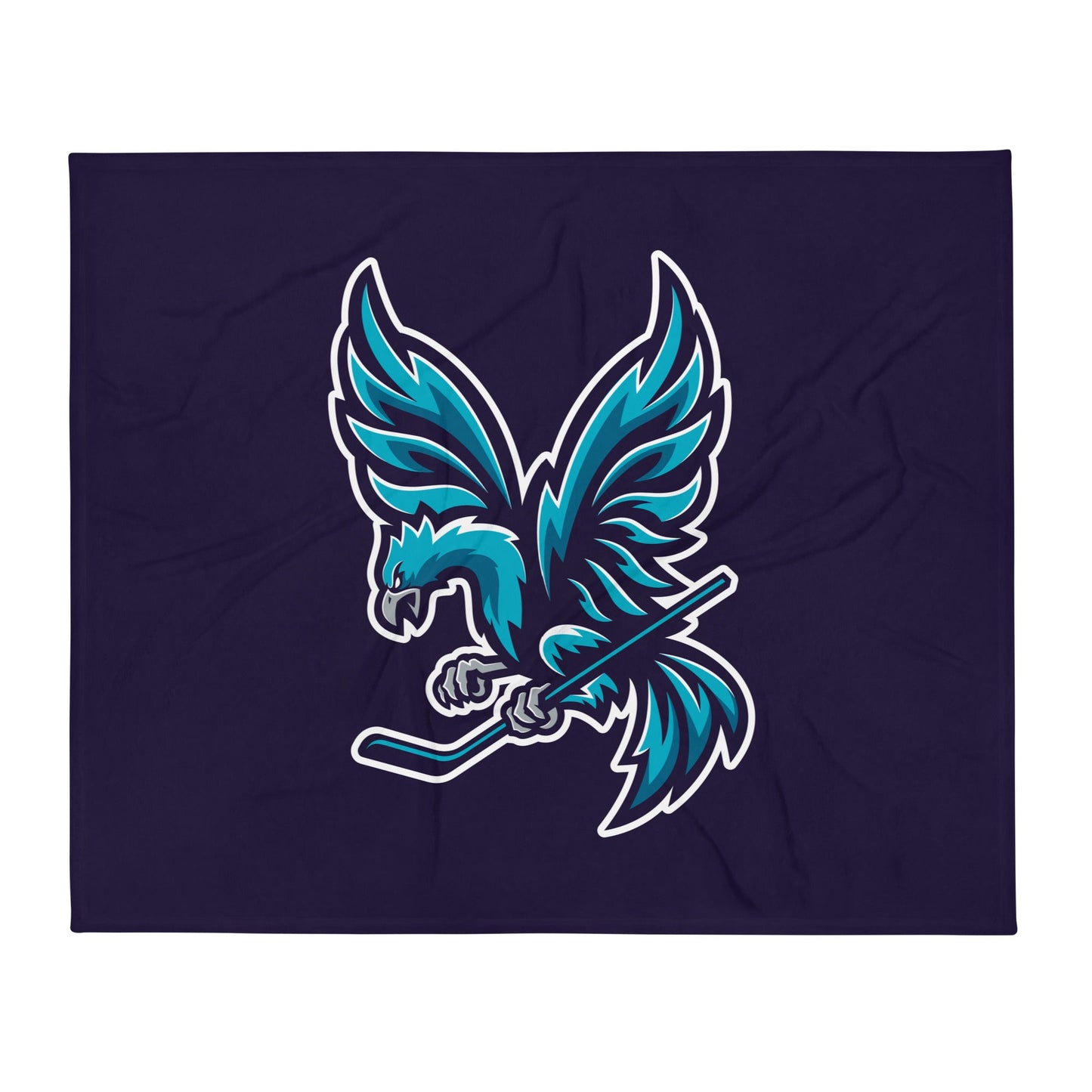 Throw Blanket | Charlotte Rise | Mascot Logo