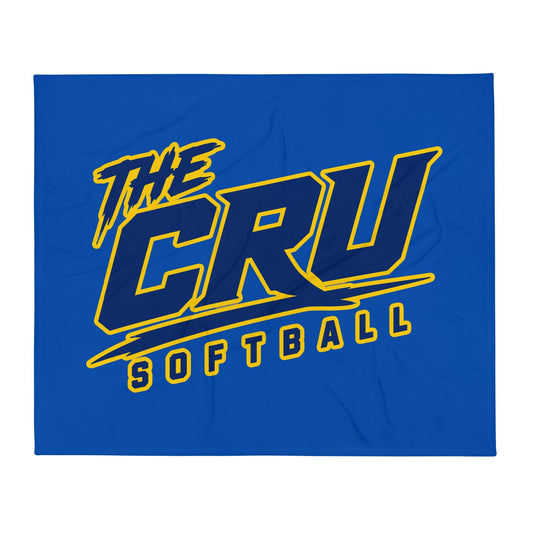 Throw Blanket | Chattanooga Crusaders | Crest Logo