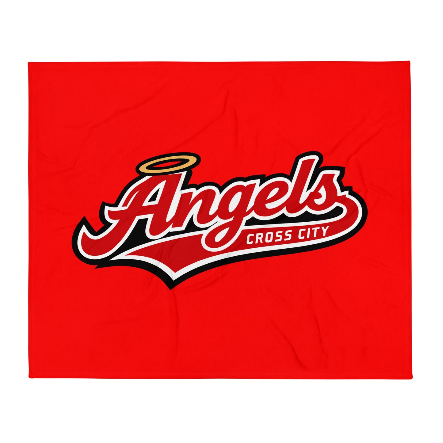 Throw Blanket | Cross City Angels | Halo Crest Logo