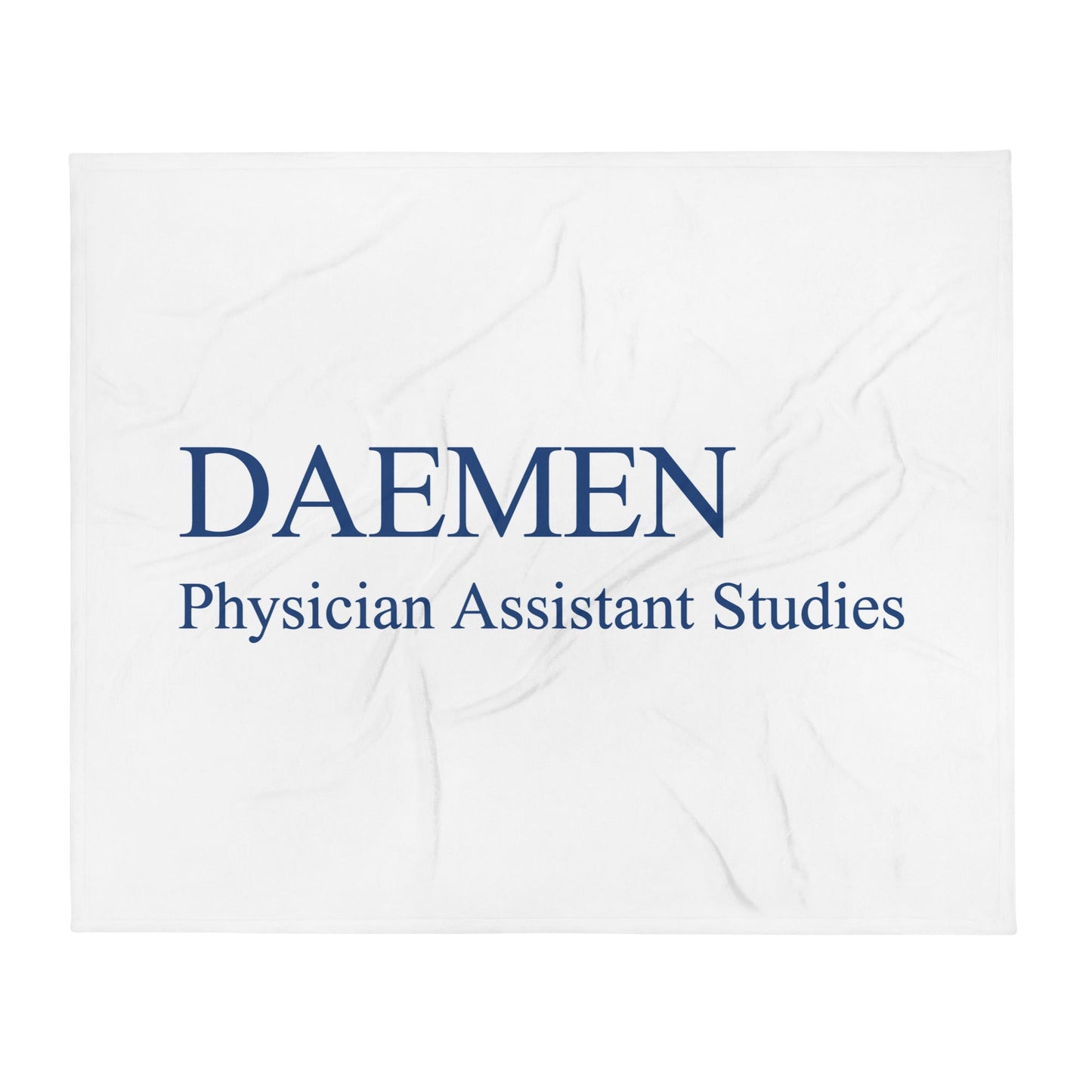 Throw Blanket | Daemen Physician Assistant | Care Collective Logo