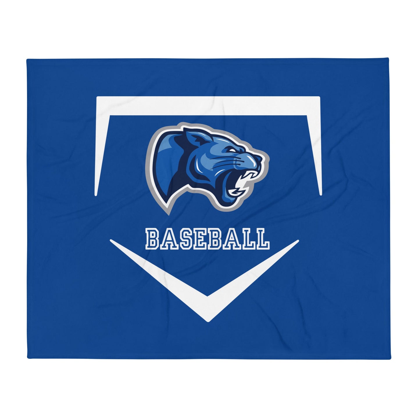 Throw Blanket | Denmark Technical College | Baseball Logo