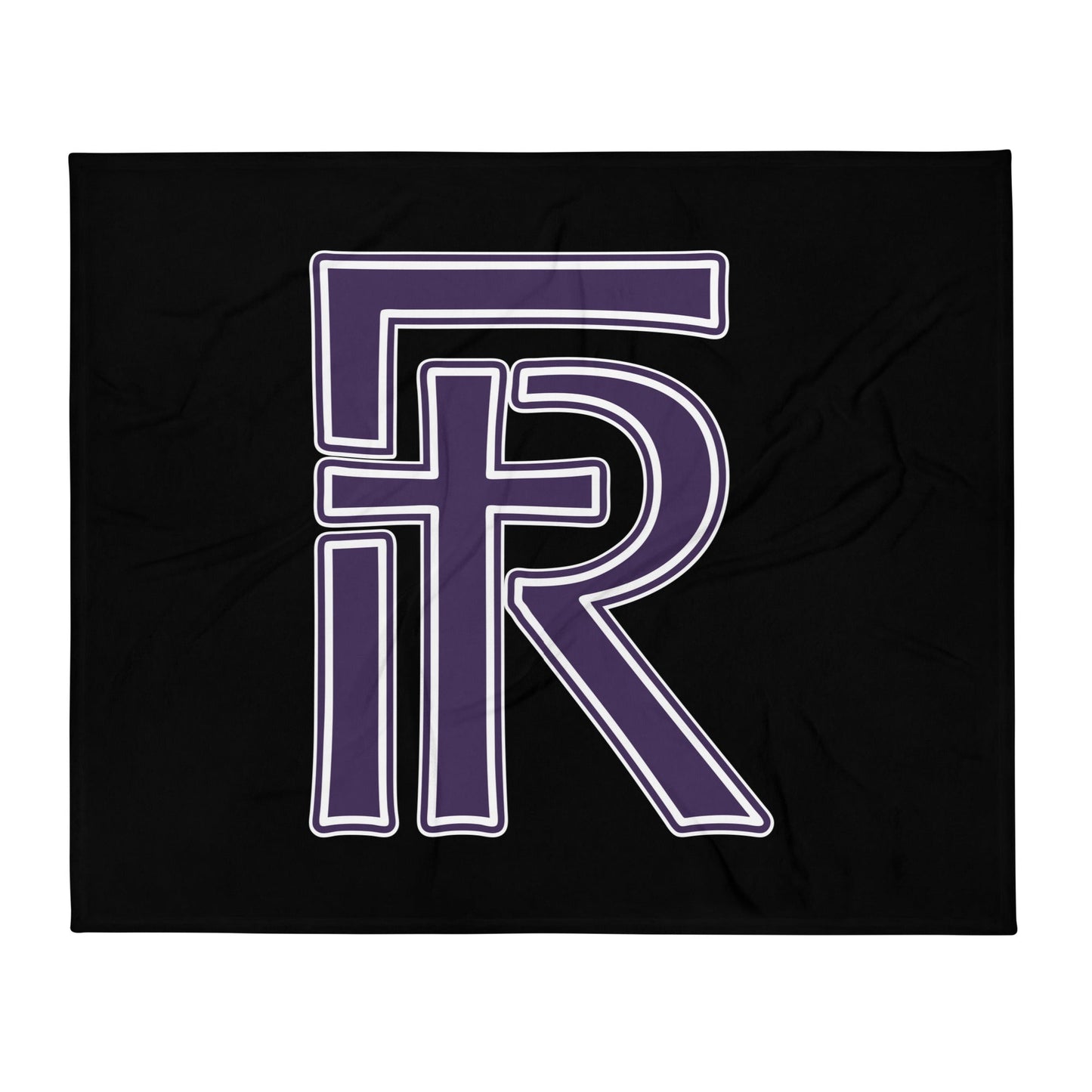 Throw Blanket | FRCS | Lettermark Logo