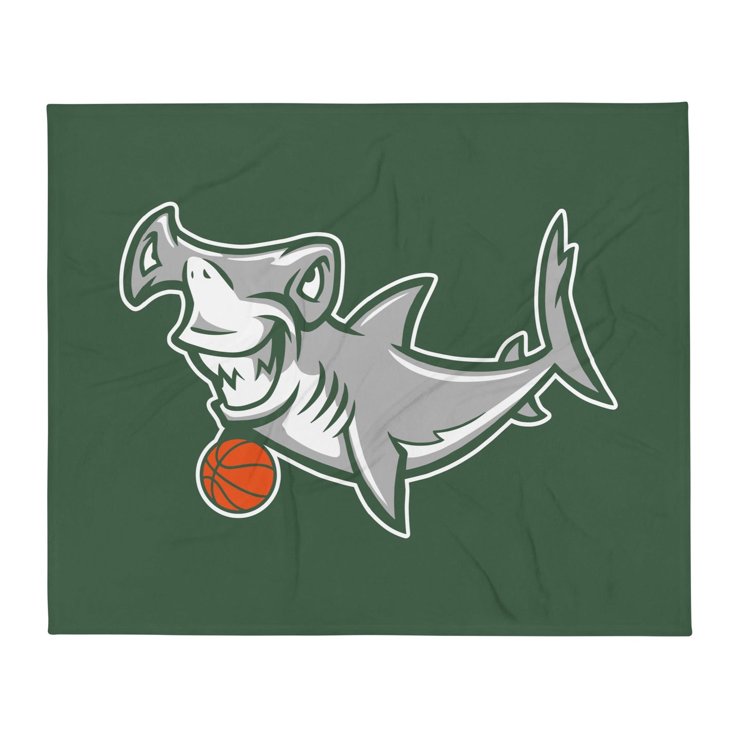 Throw Blanket | Hammerheads Basketball | Alt Logo