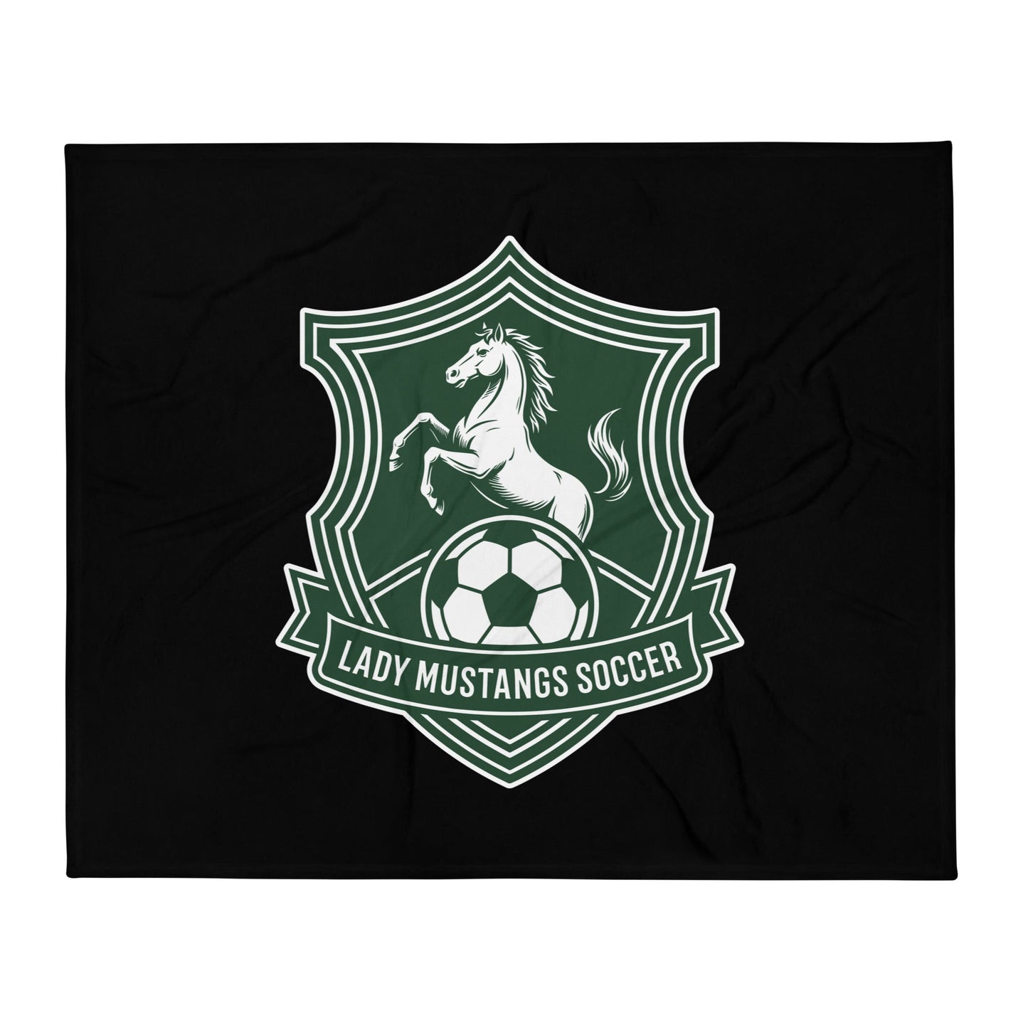 Throw Blanket | JFK Memorial Lady Mustang Soccer