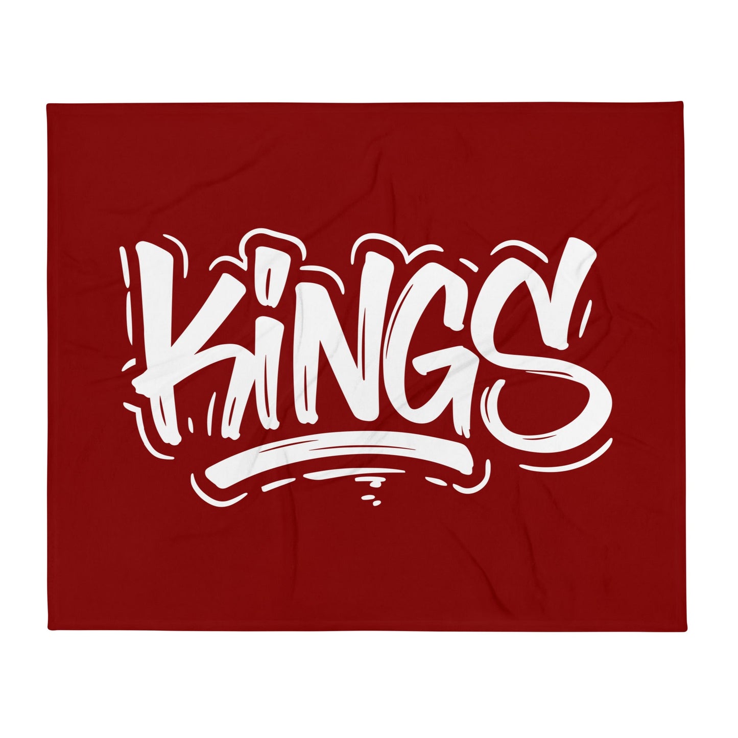 Throw Blanket | Kofa Baseball Booster Club | Kings Emblem Logo