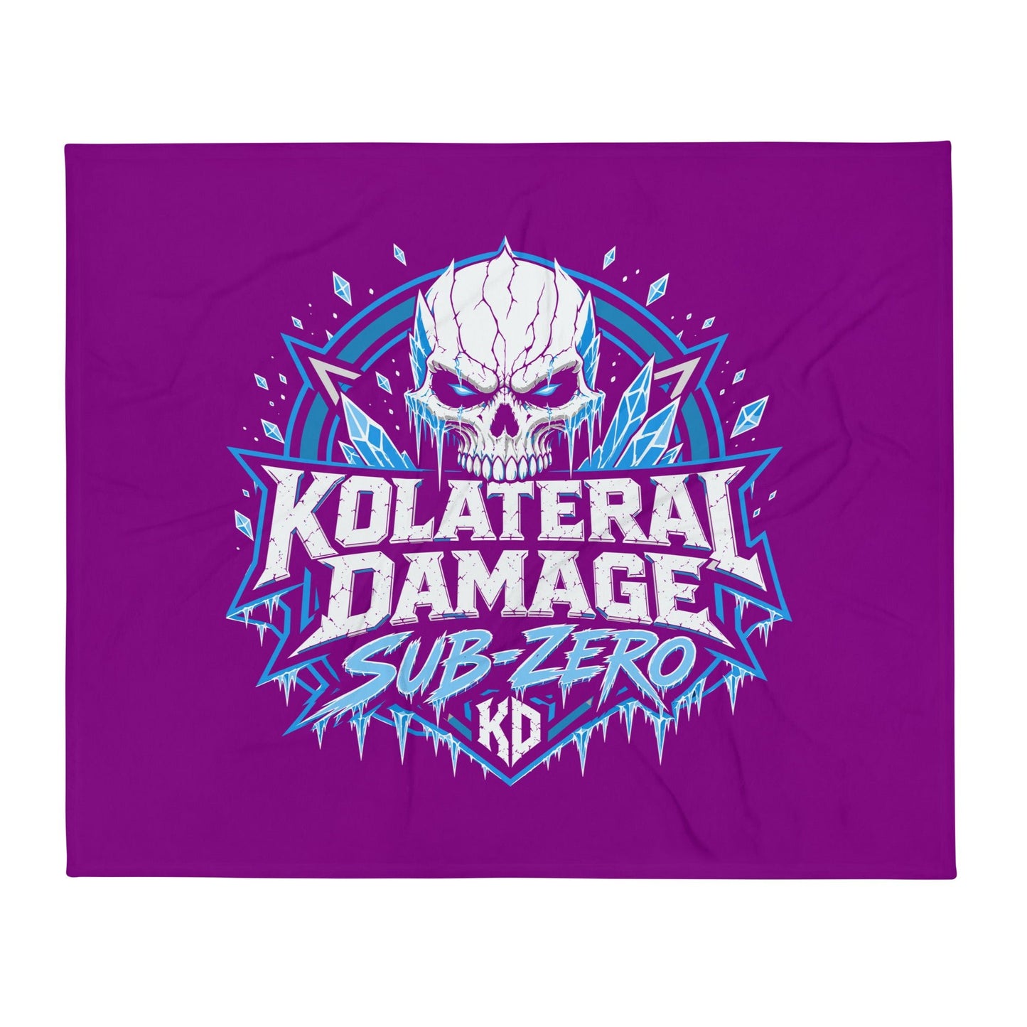 Throw Blanket | Kolateral Damage E-Sports | Shield Logo