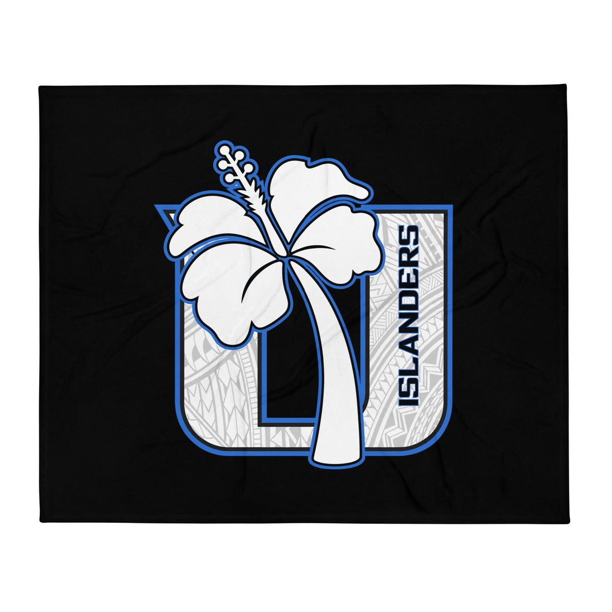 Throw Blanket | Lady Islanders | Crest Logo