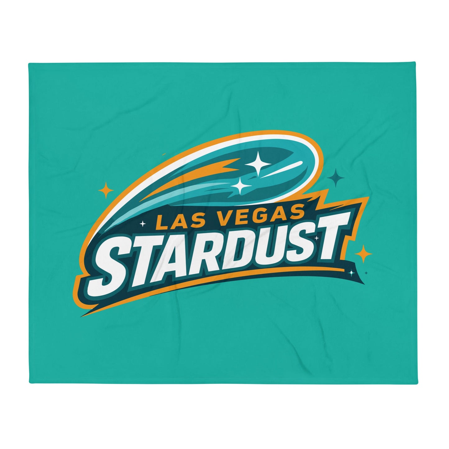 Throw Blanket | Las Vegas Stardust | Galactic Glide Logo