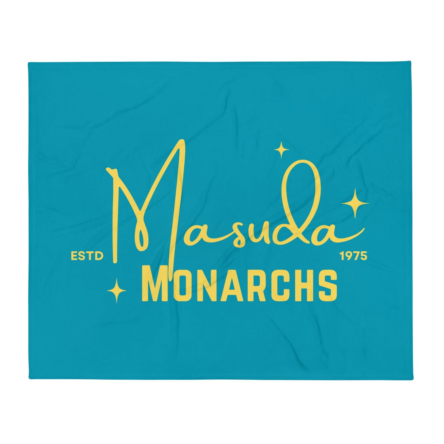 Throw Blanket | Masuda Middle School | Alt Script Logo
