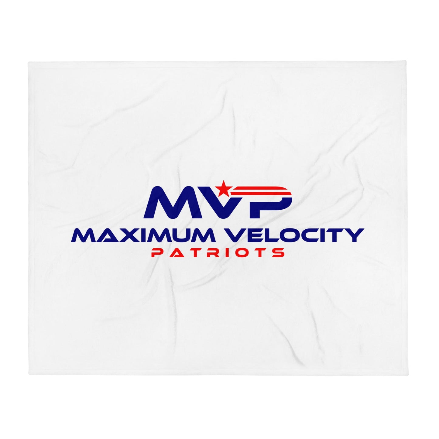 Throw Blanket | Maximum Velocity Youth Sports | Vanguard Logo