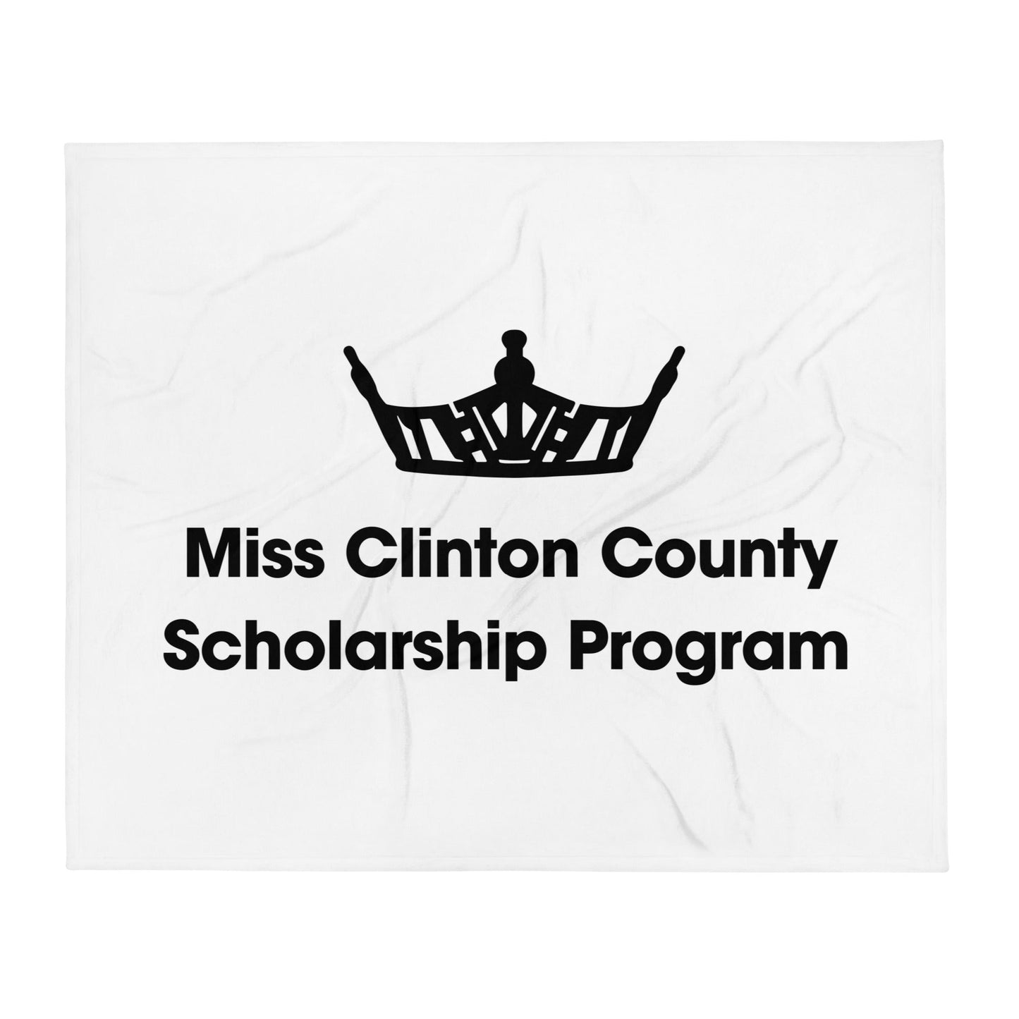 Throw Blanket | Miss Clinton County Scholarship Program